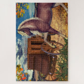 Buggy Horse Fiels Legpuzzel (Verticaal)