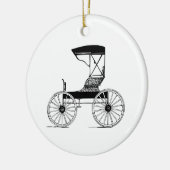 Buggy Keramisch Ornament (Links)