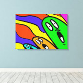 Buggy-kleuren Canvas Afdruk (Insitu (Houten vloer))