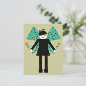 Buggy Martzkins ButterflyPostcard Briefkaart (Staand voorkant)