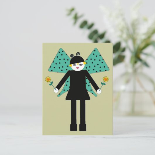 Buggy Martzkins ButterflyPostcard Briefkaart (Staand voorkant)