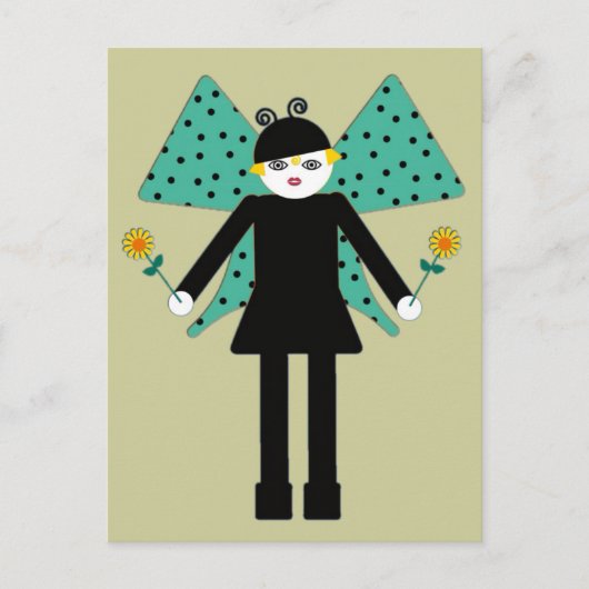 Buggy Martzkins ButterflyPostcard Briefkaart (Voorkant)