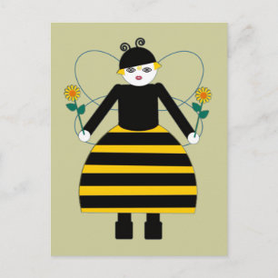 Buggy Martzkins Honey Bee Briefkaart