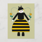 Buggy Martzkins Honey Bee Briefkaart (Voorkant)