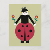 Buggy Martzkins Ladybug Briefkaart (Voorkant)