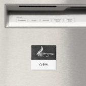 "Buggy Natte Fly" Dish Washer Status Magnet (Insitu (Vaatwasser))