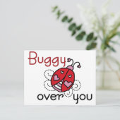 Buggy over jou briefkaart (Staand voorkant)