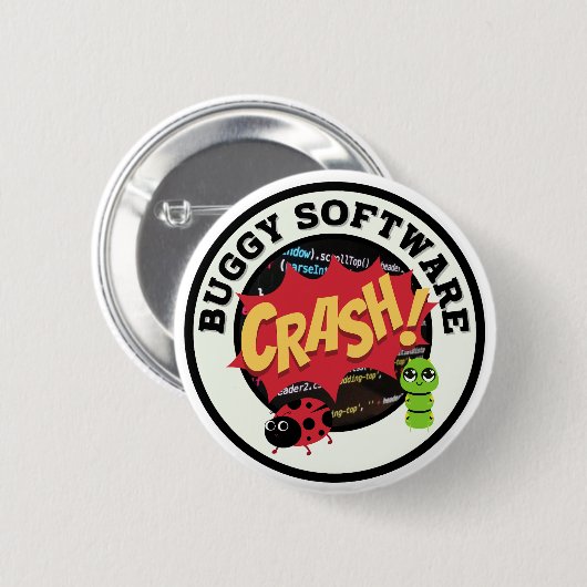 Buggy-software Ronde Button 5,7 Cm (Voorkant /achterkant)