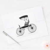 Buggy Vierkante Sticker (Envelop)