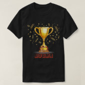 Bugha wereldkampioen beker. t-shirt (Design voorkant)