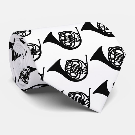 Bugle-hoorn Stropdas (Opgerold)