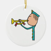 Bugle Keramisch Ornament (Voorkant)