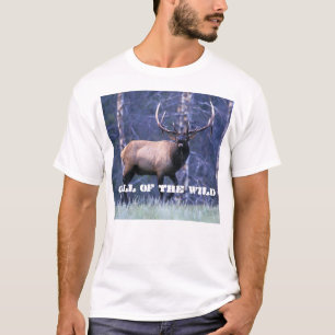 Bugleing Elk 4, Call of the Wild T-shirt