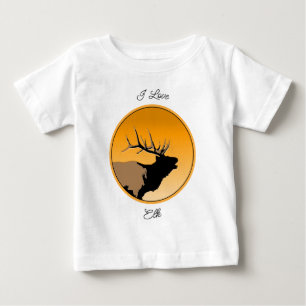 Bugling Bull Elk bij Sunset Original Wildlife Art