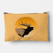 Bugling Bull Elk bij Zonsondergang Originele Wilde Etui (Achterkant)