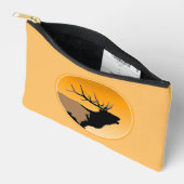 Bugling Bull Elk bij Zonsondergang Originele Wilde Etui (Open)