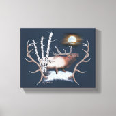 Bugling Bull Elk Canvas Afdruk (Voorkant)