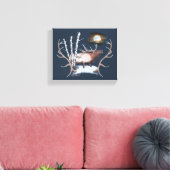 Bugling Bull Elk Canvas Afdruk (Insitu (Woonkamer))