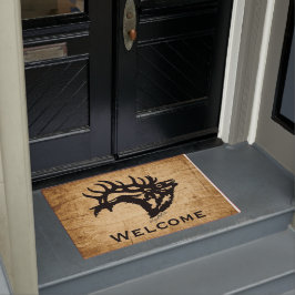 Bugling Bull Elk Deurmat