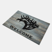 Bugling Bull Elk Deurmat (Schuin)