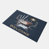 Bugling Bull Elk Doormat Deurmat (Schuin)