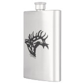 Bugling Bull Elk Flacon (Links)