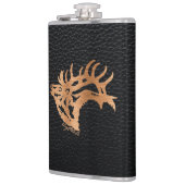 Bugling Bull Elk Heupfles (Links)