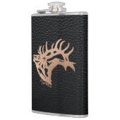 Bugling Bull Elk Heupfles (Links)