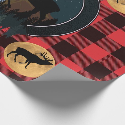 Bugling Elk Cadeaupapier (Hoek)