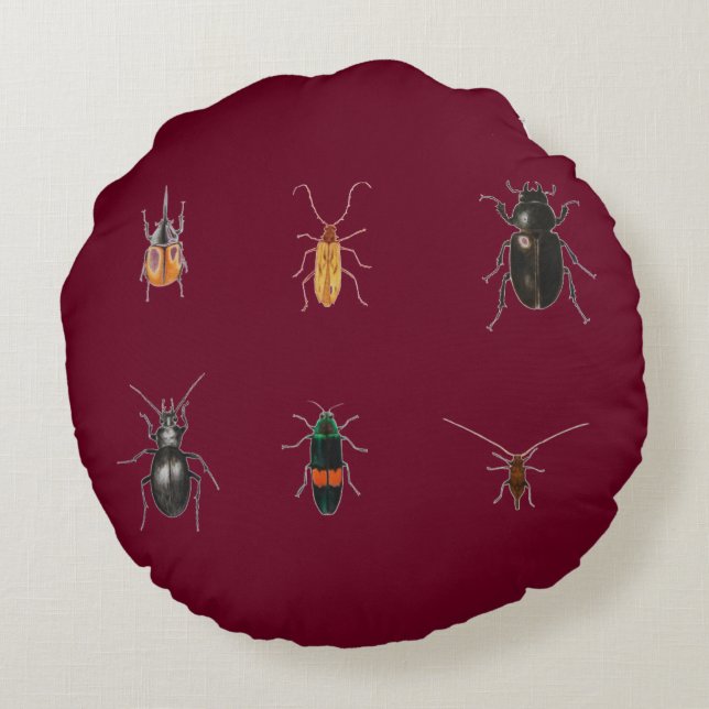 Bugs 2011 rond kussen (Achterkant)