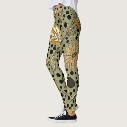 Bugs and Flowers  Leggings (Links)