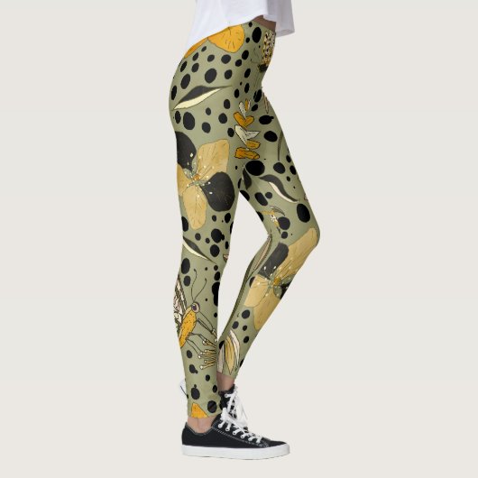 Bugs and Flowers  Leggings (Rechts)