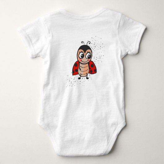 Bugs Baby-Lady Bird Romper (Achterkant)