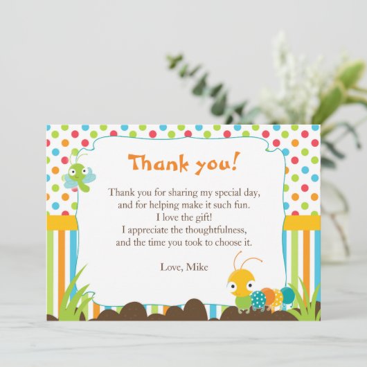 Bugs Bedankt voor je creditcard Opmerking (Staand voorkant)