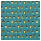 Bugs Beetles Mid Century Mod Cute Stof (Swatch)