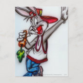 BUGS BUNNY™ Airbrush Briefkaart (Voorkant)