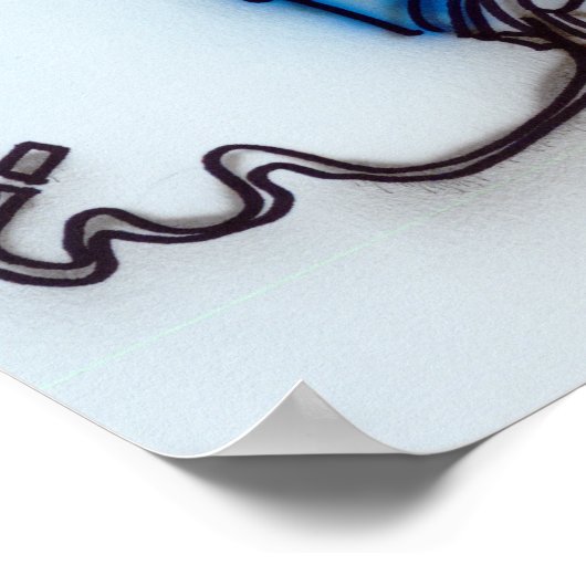 BUGS BUNNY™ Airbrush Poster (Hoek)