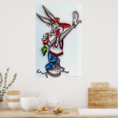 BUGS BUNNY™ Airbrush Poster (Keuken)