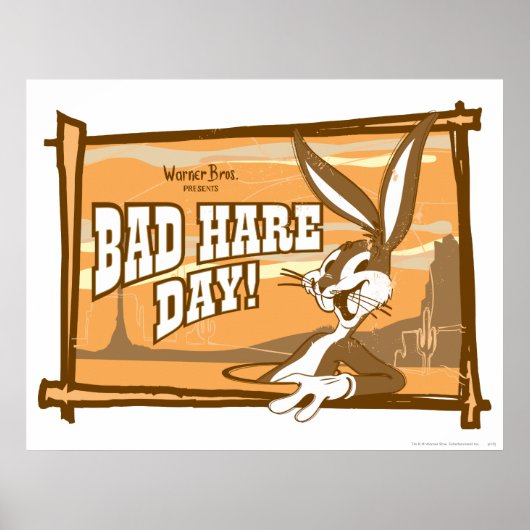 BUGS BUNNY™ Bad Hare Day! Poster (Voorkant)