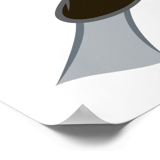 BUGS BUNNY™ Batter staat op Poster (Hoek)