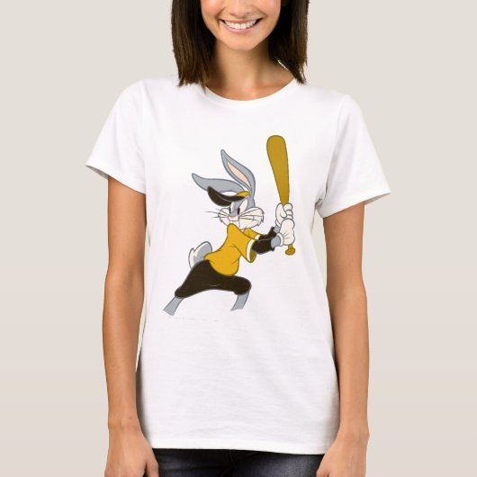 BUGS BUNNY™ Batter staat op T-shirt (Voorkant)