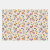 BUGS BUNNY™ Bloem Borduurpatroon Inpakpapier Vel (Voorkant 2)