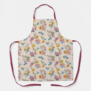 BUGS BUNNY™ Bloem Borduurpatroon Schort