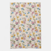 BUGS BUNNY™ Bloem borduurpatroon Theedoek (Verticaal)