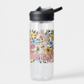 BUGS BUNNY™ Borduurwerk Bloem Grafisch Waterfles (Links)