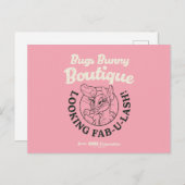 BUGS BUNNY™ Boutique - een blik op Fab-U-Lash! Briefkaart (Voorkant / Achterkant)
