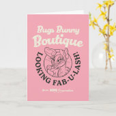 BUGS BUNNY™ Boutique - een blik op Fab-U-Lash! Kaart (Gele Bloem)