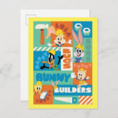 BUGS BUNNY BOUWDERS™| Patroon TR tekens Briefkaart (Voorkant / Achterkant)