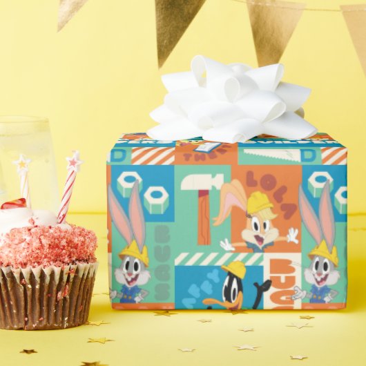 BUGS BUNNY BOUWDERS™| Patroon TR tekens Cadeaupapier (Verjaardagsfeest)