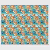 BUGS BUNNY BOUWDERS™| Patroon TR tekens Cadeaupapier (Vlak)